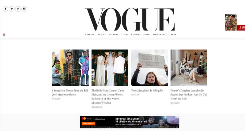 vogue.com - WordPress